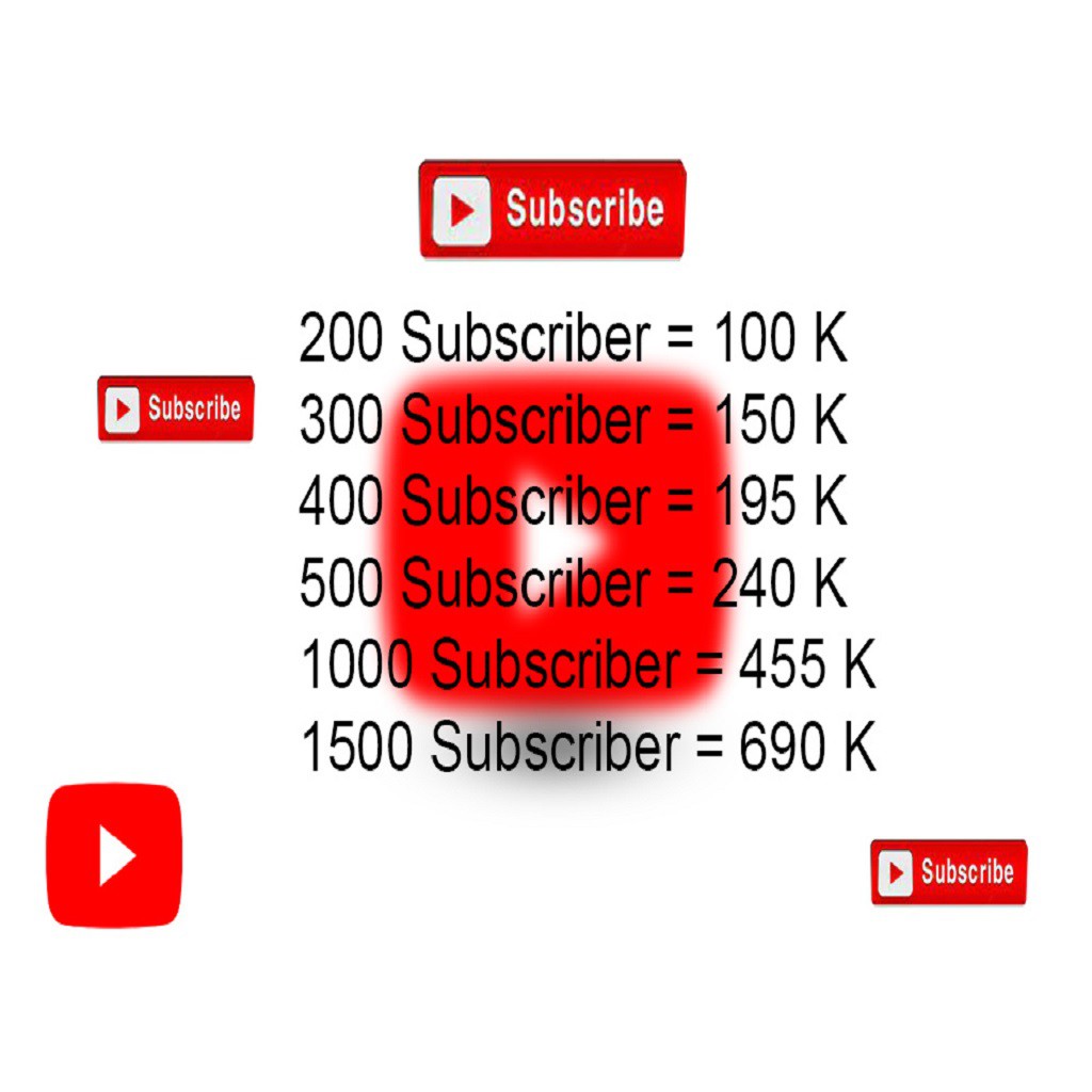 SUBSCRIBER YOUTUBE REAL PERMANEN LULUS MONETISASI GARANSI LIFETIME
