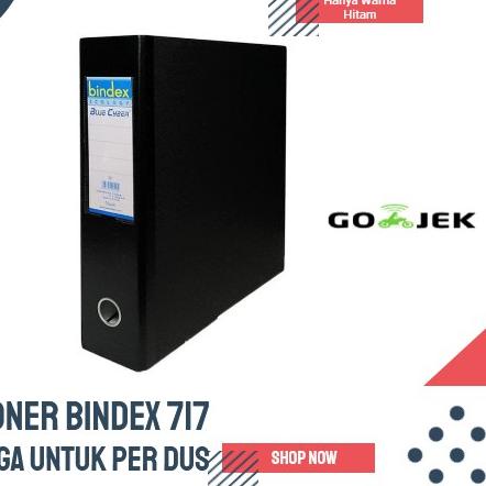 

Hot - ORDNER BINDEX F4 717 FOLIO KARTONAN