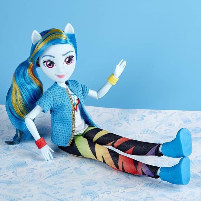 My Little Pony Equestria Girls Rainbow Dash Classic Style Doll Boneka Shopee Indonesia