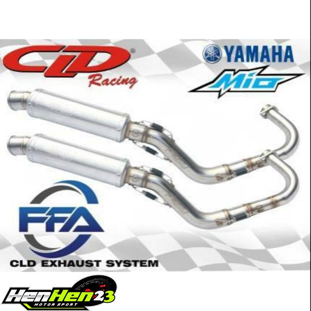 KNALPOT CLD Racing YAMAHA MIO NOUVO NEW FFA
