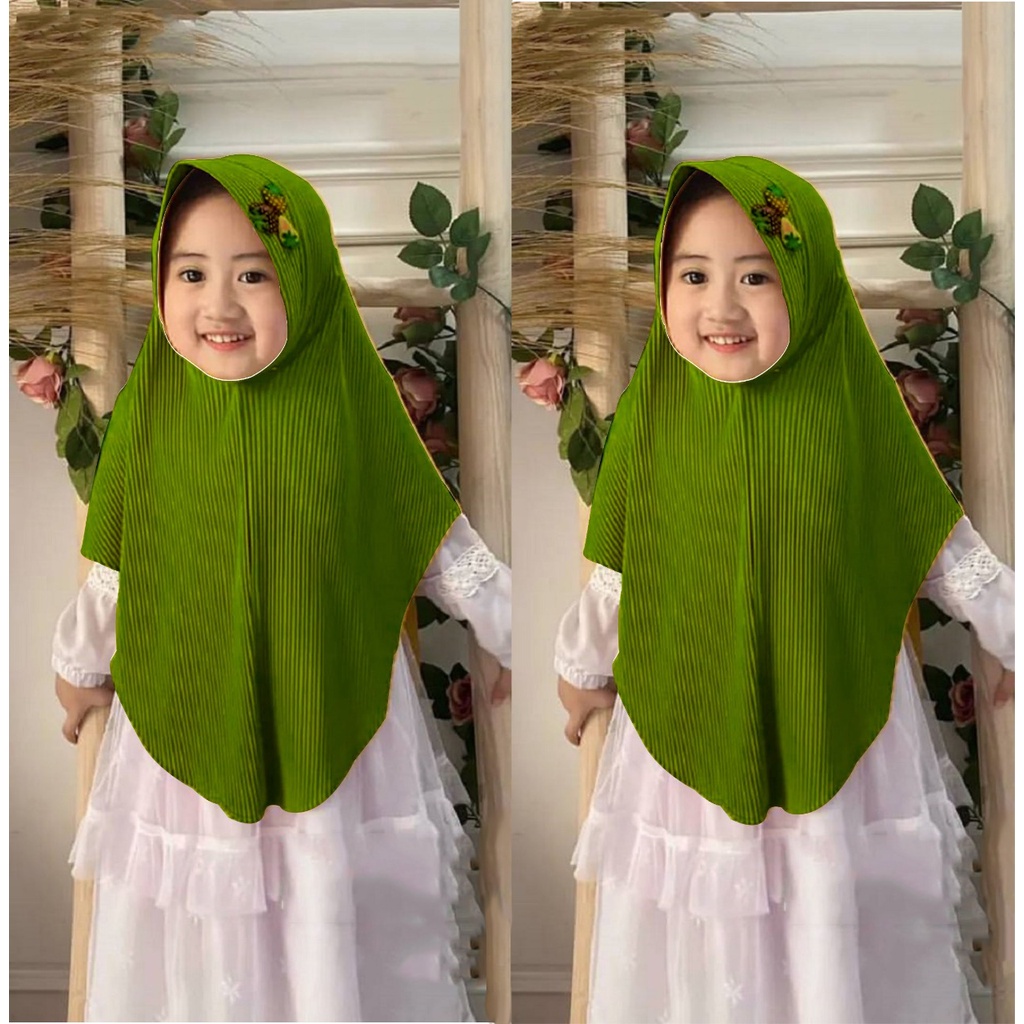 Jilbab Anak Naqita Stawberry Kids / Jilbab Anak Bayi Carla Alesa / Jilbab anak plisket lucu murah / Kerudung Anak Prempuan / Busana Muslim Anak