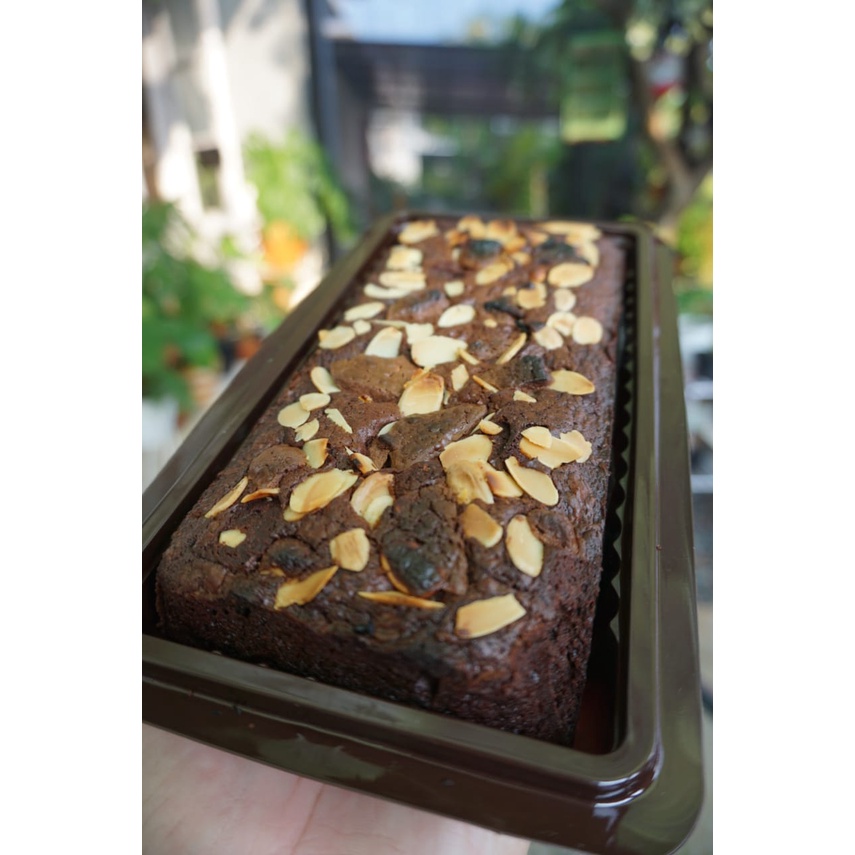 

Brownies Almond Panggang (Foodcadabra 650gr 22x10)