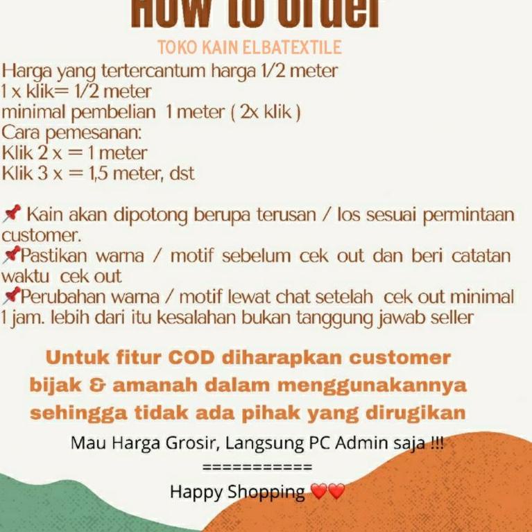 "PSW.21My22g" [Elba Textile] Kain Maxmara Ori / Satin Maxmara / Velvet Maxmara / Maxmara Exclusive