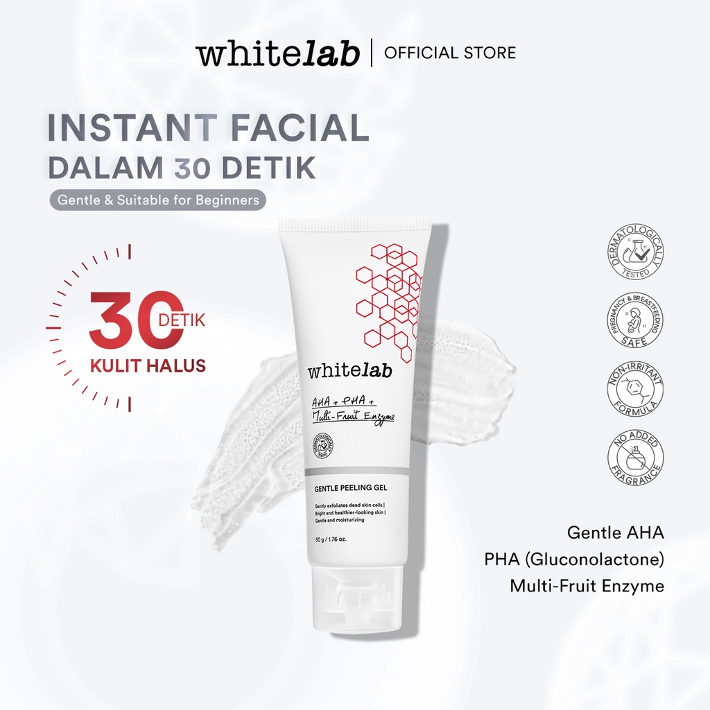 Jual Whitelab Gentle Peeling Gel Gel Pengangkat Sel Kulit Mati Untuk
