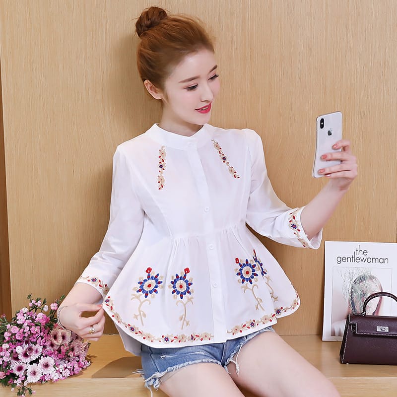 [HNFK] Blouse Belisa / Blouse Wanita Model Baru / Blouse Cantik Kekinian / Baju Atasan Wanita Korea / Atasan Lengan Panjang / Baju Wanita Dewasa