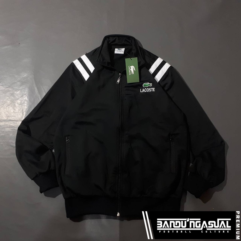 TRACKTOP LACOSTE HANDSTRIP (BLACK)