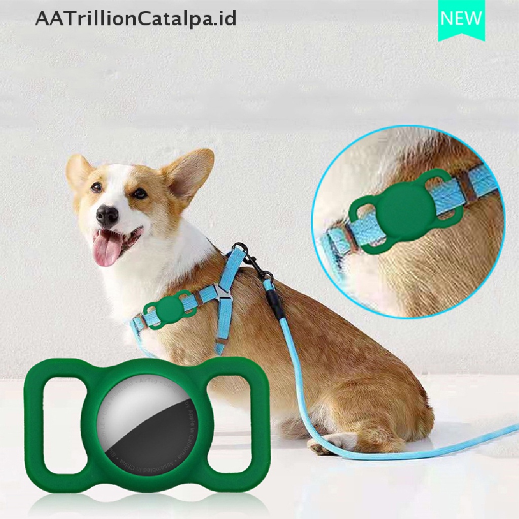 Aatrillioncatalpa Casing Pelindung Bahan Silikon Luminous Untuk Apple Airtag