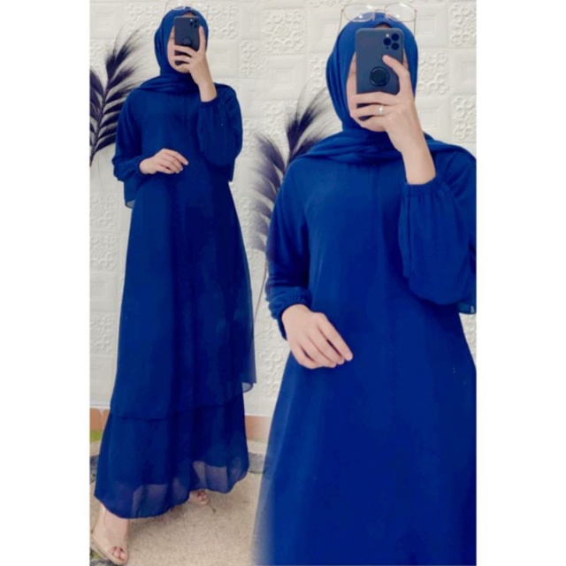 GAMIS MALAYSIA POLOS BUSUI LD 100//110//120