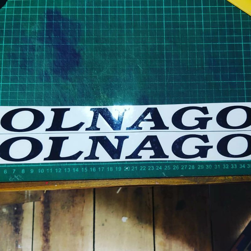 

Sticker Cutting Colnago isi 2 pcs Black