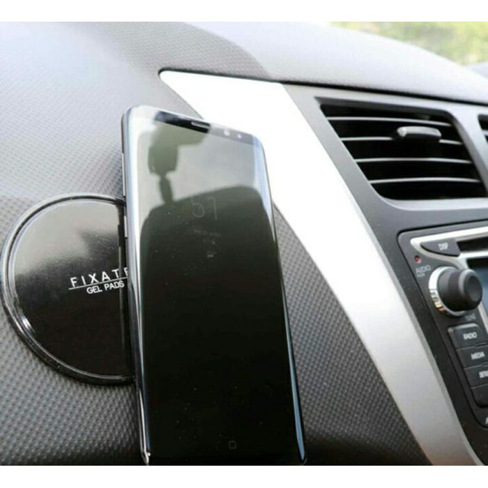 Fixate Alas Hp Di Dashboard Mobil Nano Anti Slip Gel Tatakan Holder Hp