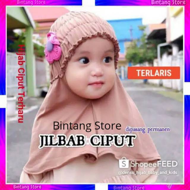 Kerudung Bayi 0 6 Bulan Up 2 Th A Kerut Hijab Bayi Jilbab Anak Bayi Jilbab Bayi Perempuan 0 6 Bulan