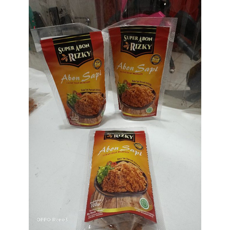 

Abon Rasa SAPI 100 gram (SUPER ABON RIZKY)