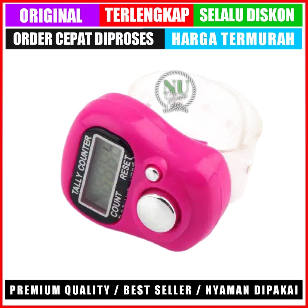 DIGITAL TASBIH  / TASBIH JARI TERBARU / TASBIH DIGITAL / TASBIH PRAKTIS / TASBIH DIGITAL LED / TASBI