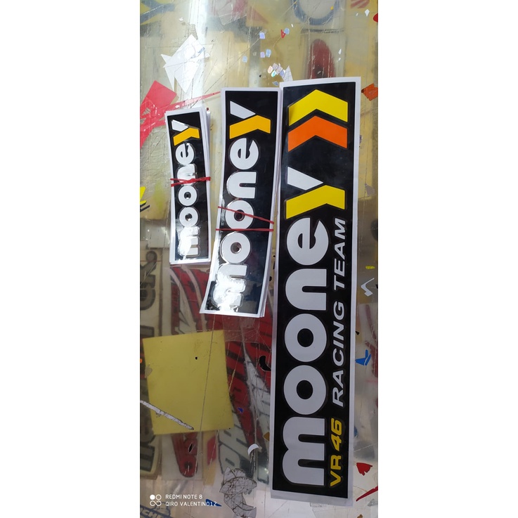 Sticker Body Motor Mooney VR46 ducati xmax nmax fazzio pcx gsx cbr r15