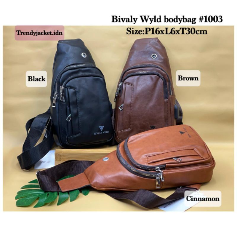 Tas punggung/bodybag model terbaru BIVALY WYLD 1003