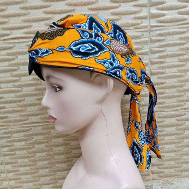 Iket kepala / iket sunda / totopong / blangkon lipat sunda / ikat kepala sunda / iket kepala batik