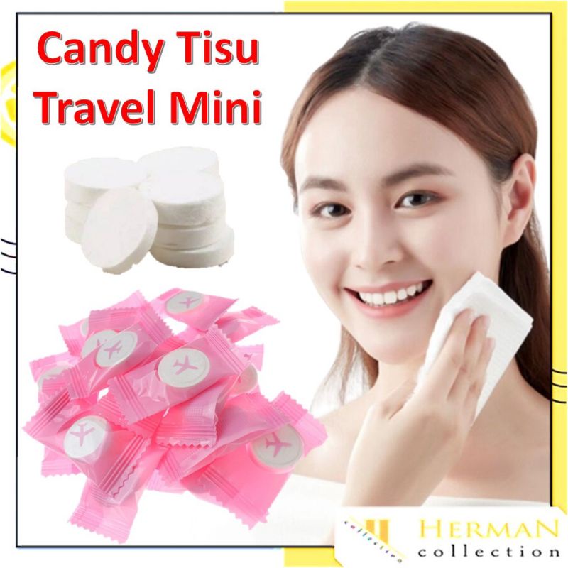 HANDUK TRAVEL MINI TISU CANDY