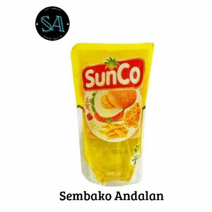 

Sunco minyak goreng berkualitas refill 1L