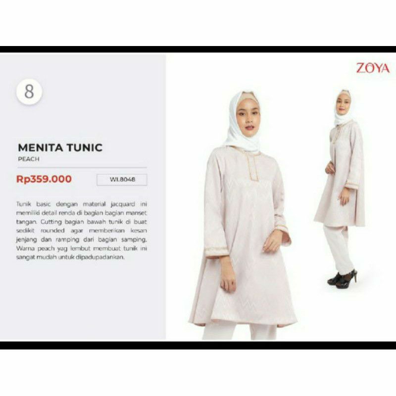 MENITA TUNIK ZOYA