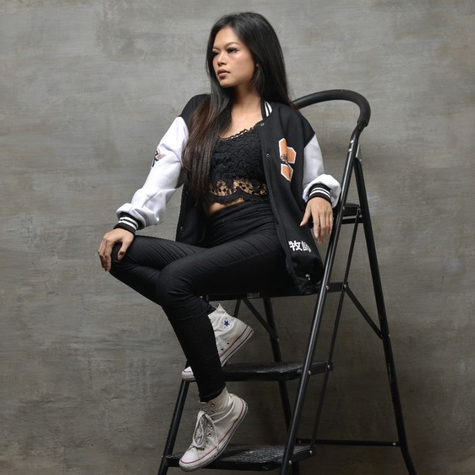 Varsity Jacket Baseball Vintage Pria Wanita - Jaket Varisty Jaket Besball Bisbol Cowok Cewek Original Distro Bandung-4