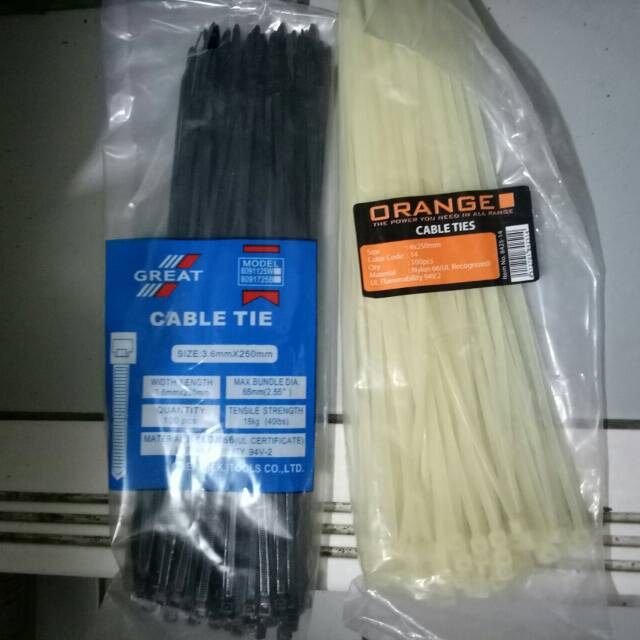Kabel ties 25cm