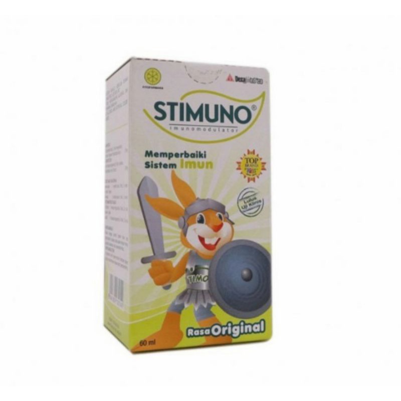 Stimuno Anak Rasa Original 60 ml Memperbaiki Sistem Imun.
