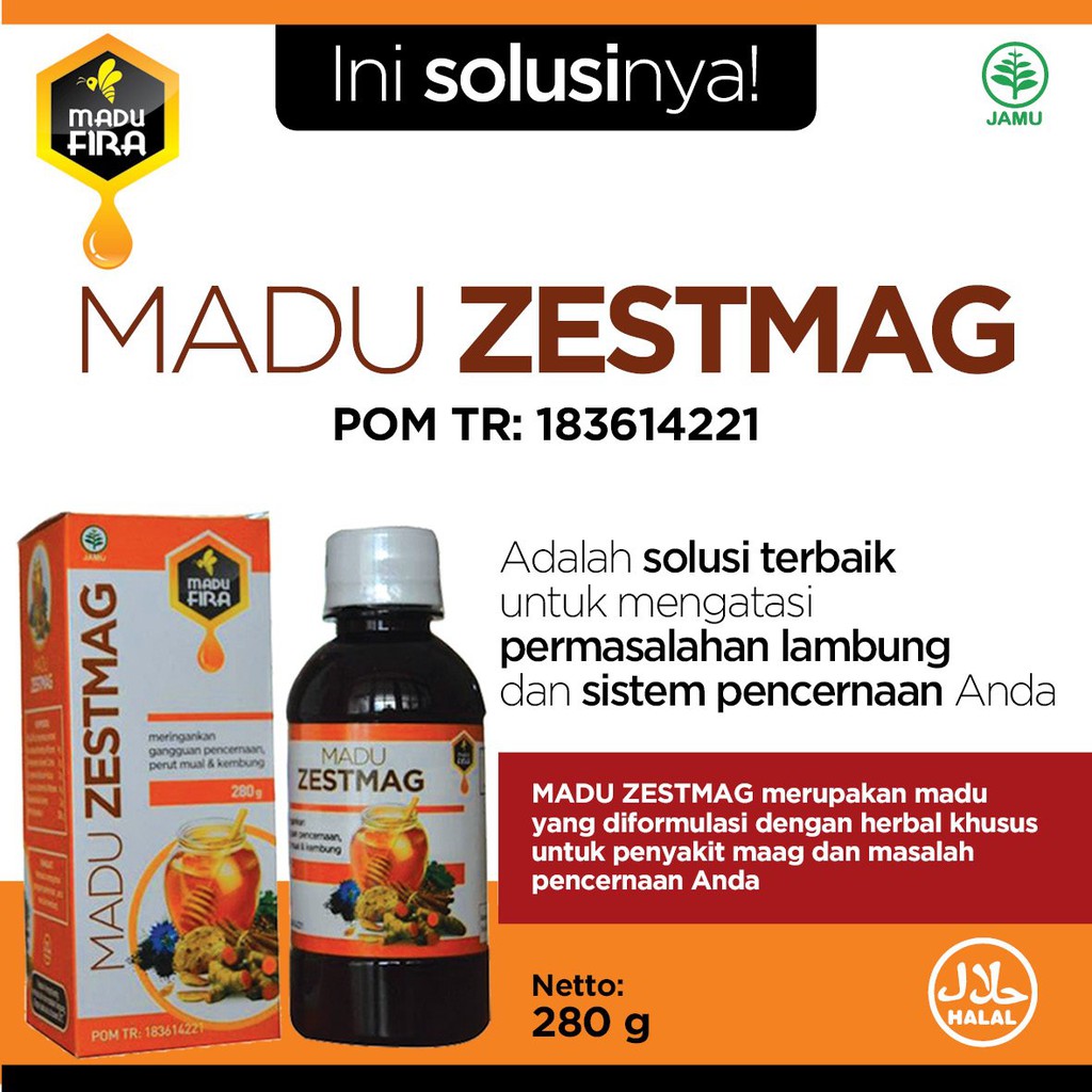 Madu Zestmag Zesmag Zes mag Obat Mag Maag Zetsmag Obat Mag Gerd Penurun Asam Lambung Terbukti