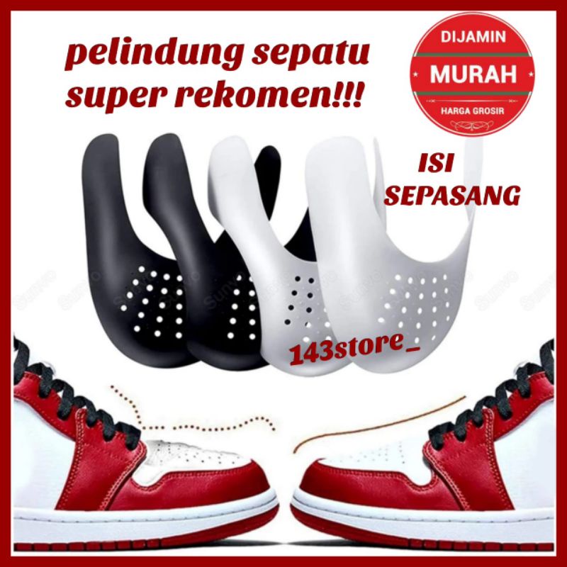 SEPASANG SHOE SHIELD PELINDUNG SEPATU SNEAKERS AGAR TIDAK PENYOK ATAU TERTEKUK INSOLE SEPATU PRIA AKSESORIS SEPATU SNEAKERS PRIA