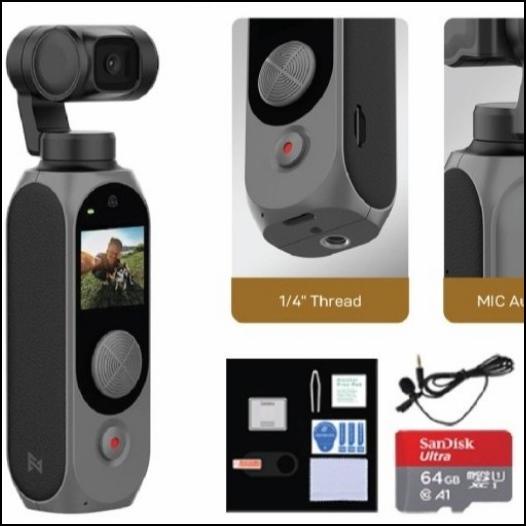 XIOMI FIMI PALM2 GIMBAL CAMERA 4K
