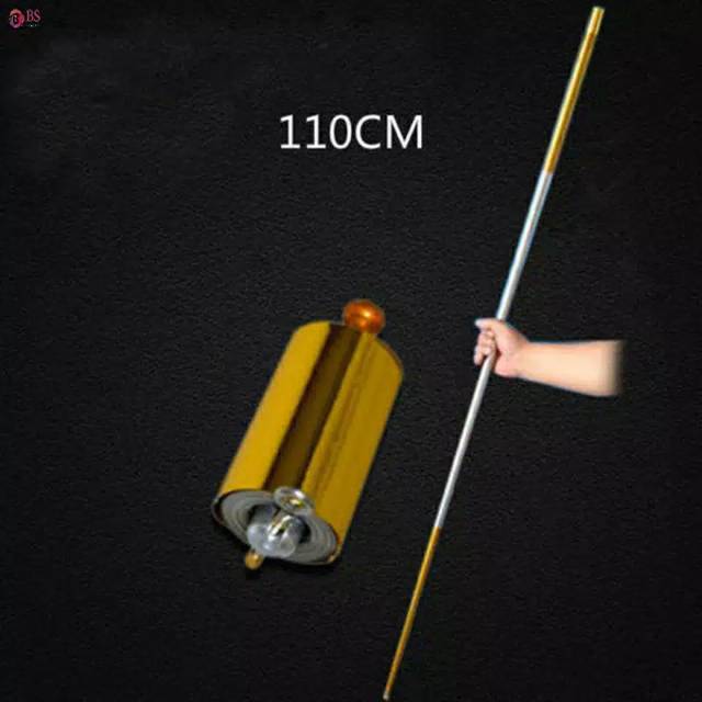 Crazy Cane Metal Magic Pocket Staff Tongkat Ajaib keren bom tongkat