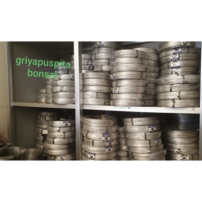 Kawat Bonsai / Tanaman Eceran ukuran 1,5mm PER METER