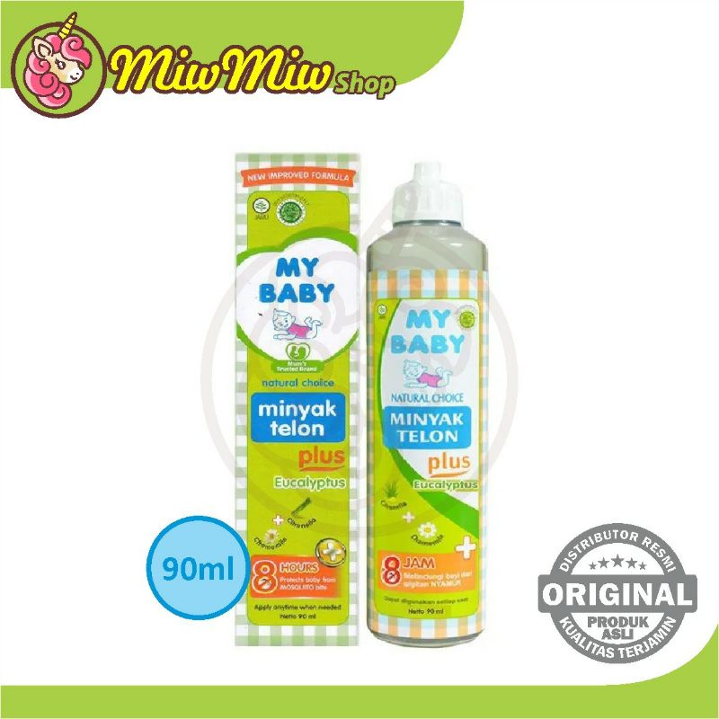 Minyak Telon My Baby Plus 90 ml 8 jam