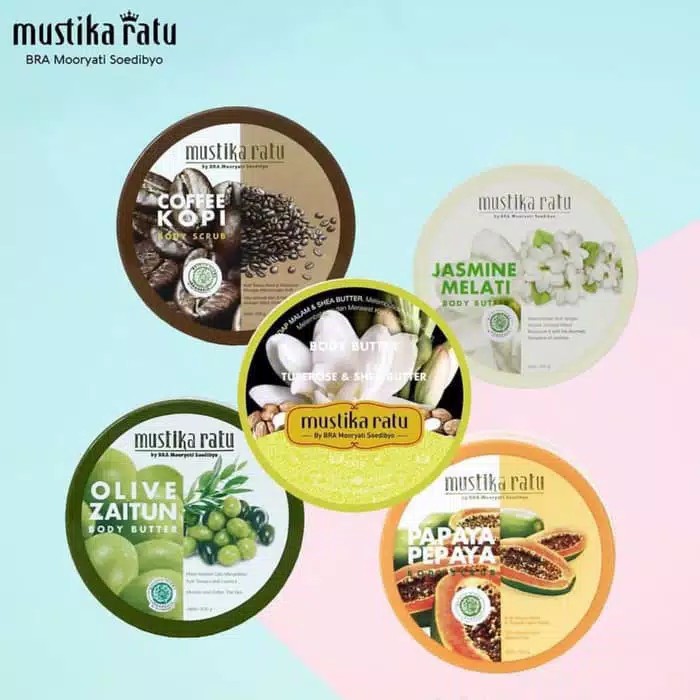 MUSTIKA RATU Body Butter &amp; Body Scrub Series 200ml