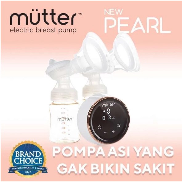 MUTTER New Pearl Pompa ASI Elektrik Double Breast Pump