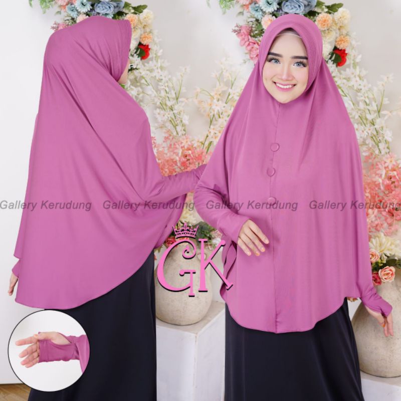 JILBAB LENGAN KANCING / JILBAB LENGAN/ HIJAB LENGAN / JILBAB TANGAN / HIJAB TANGAN / JILBAB INSTAN TANGAN / JILBAB INSTAN LENGAN / JILBAB JERSEY JUMBO