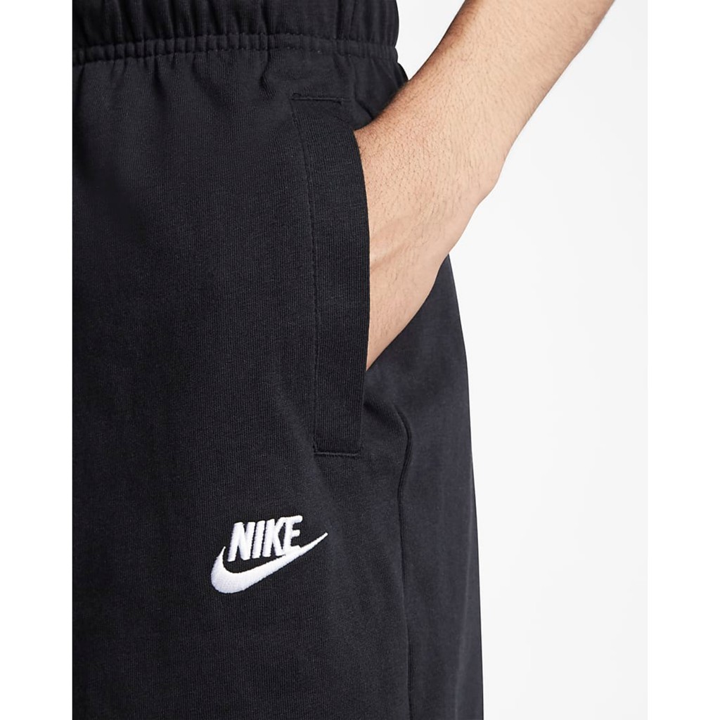 Nike Sportswear Club Fleece Shorts Hitam Celana Stretch Original 100%