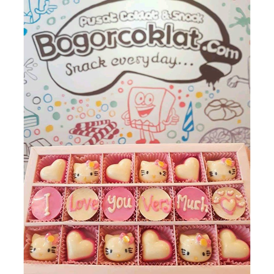 

Coklat Valentine Hellokitty sekat 18