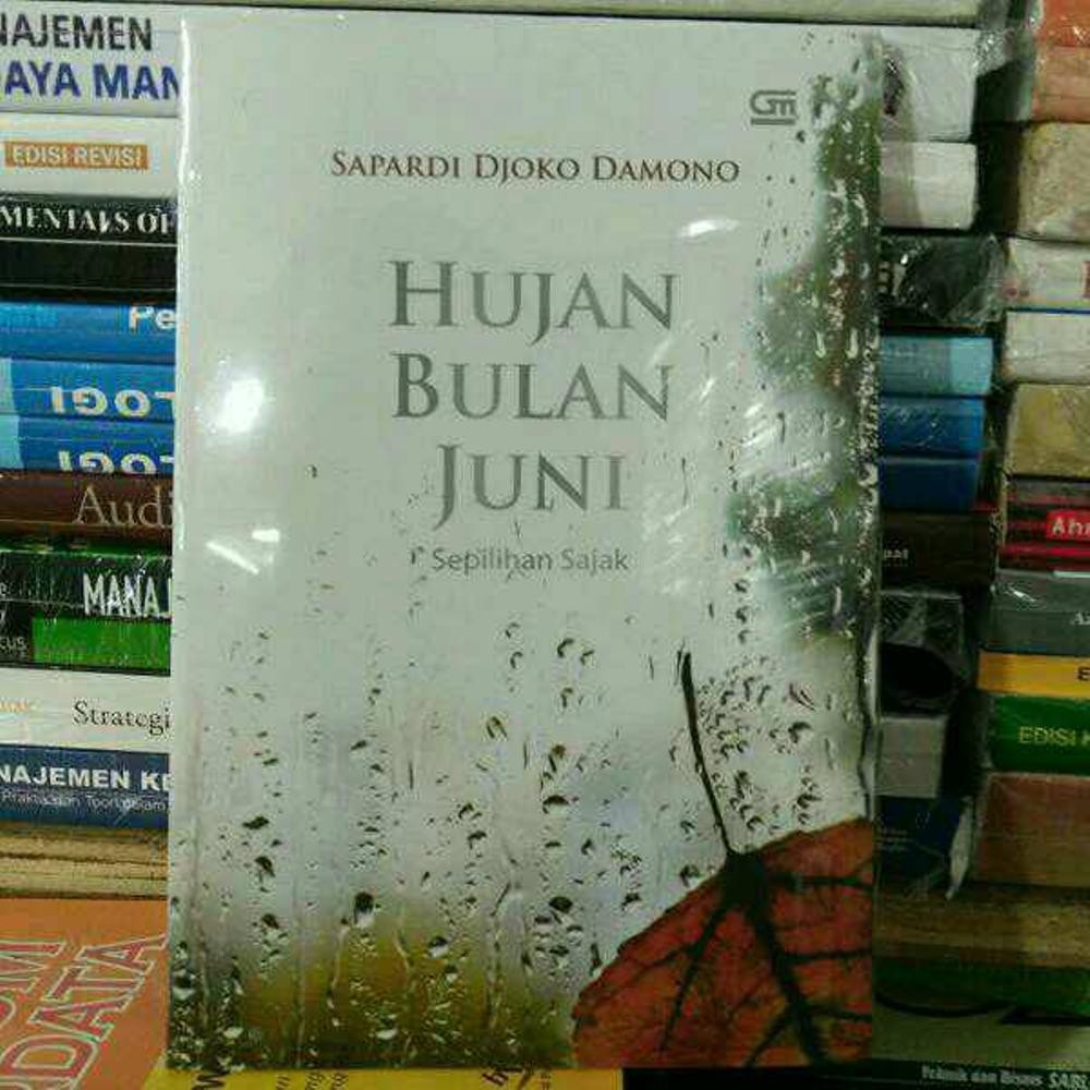 Hujan Bulan Juni Novel Sajak Sapardi Djoko Damono Shopee Indonesia