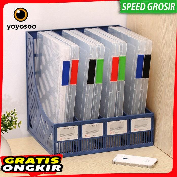 

Box File | Terlaris Kotak Penyimpanan File A4 Bahan Plastik Transparan-Y -Sg8327