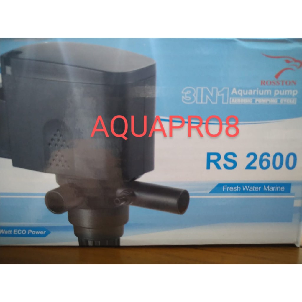 Waterpump Power Head Aquarium Rosston RS 2600 Roston RS2600