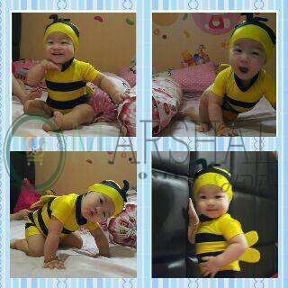 Baju Renang Anak Diving Lebah