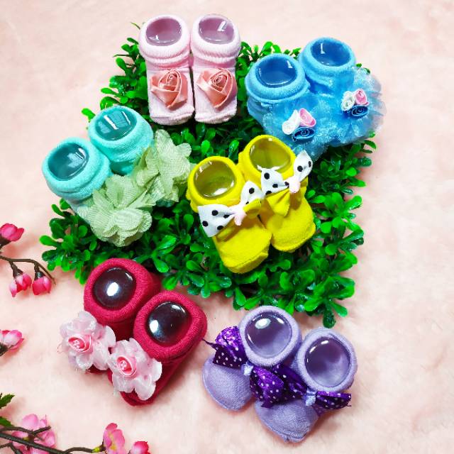 Kaos Kaki Baby Size 0-6bulan / Kaos Kaki Anak Bayi Boneka 3d Sni