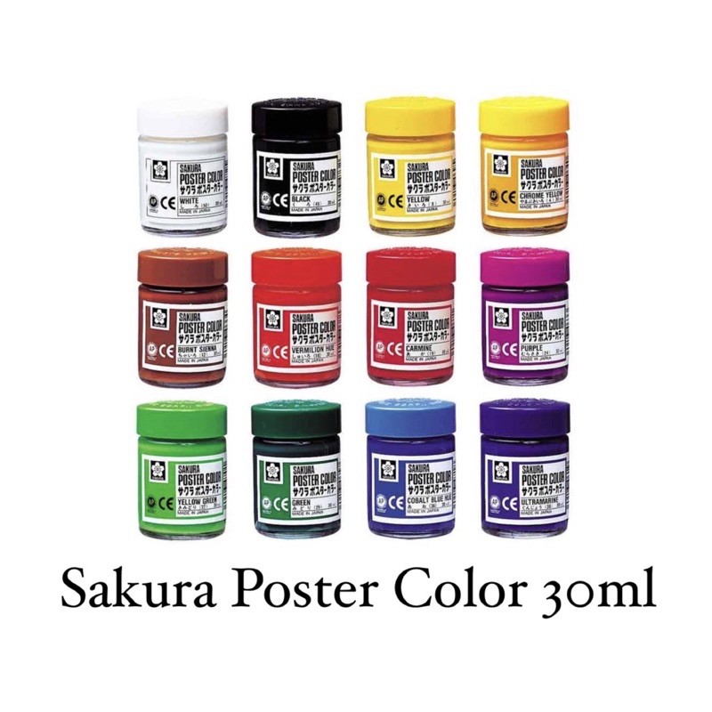 

Sakura Poster Color 30ML Cat Poster