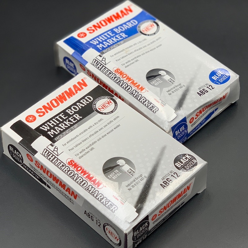 

Spidol SNOWMAN ABG 12 whiteboard