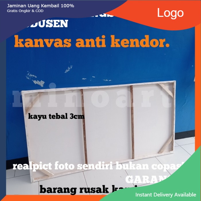 

KANVAS LUKIS BESAR 80x140cm PREMIUM MEDIA CANVAS LUKISAN JUMBO BESAR