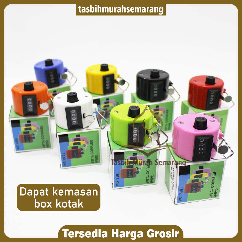 Tasbih Tally Counter Warna-Warni