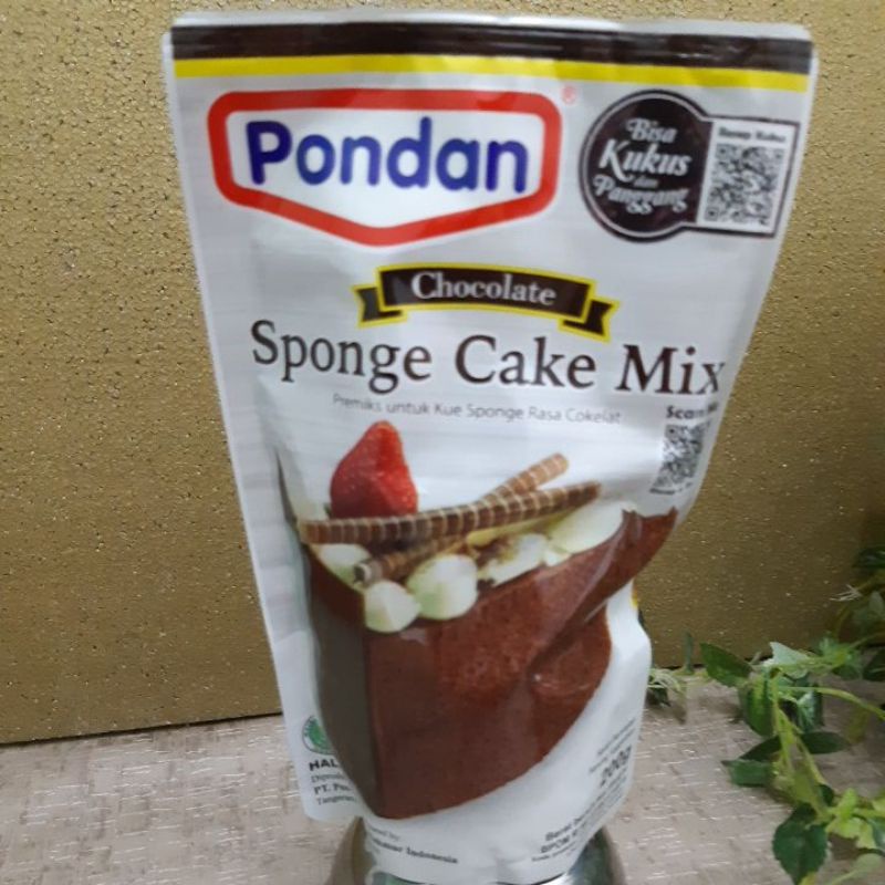 

Pondan Sponge Cake Mix 200gr pilih dr 3 rasa