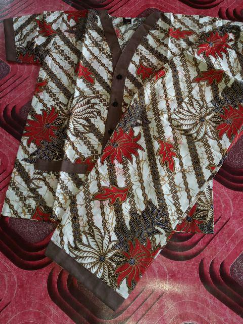 Xxl[6-7th]piyama Batik Anak Piyama Anak Baju Anak Setelan Anak Batik Anak Terlaris Baju Tidur Anak