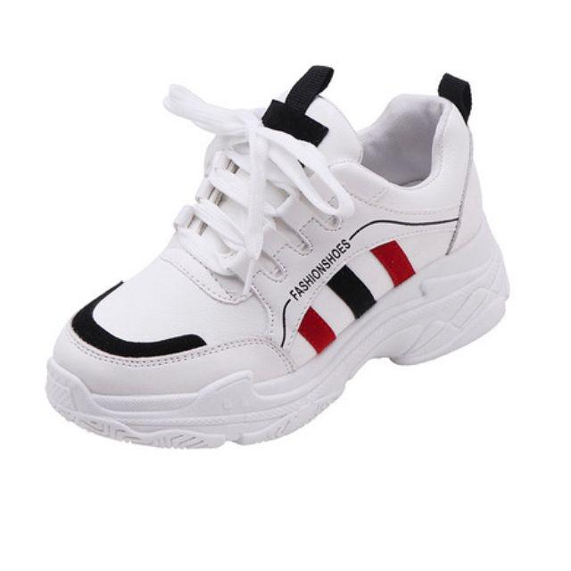 Sneakers Wanita FashionShoes Wilona-HITAM MERAH