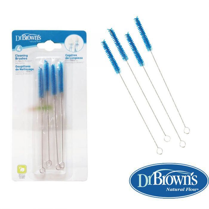 Dr Brown's Cleaning Brush 4Pack - Sikat sedotan